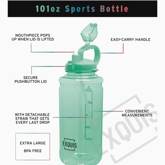 EXQUIS Water Bottle - Picture 8 of 9